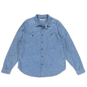NEW Outerknown chambray utility shirt Minimal Hipster Beachy Boho Indie VSCO
